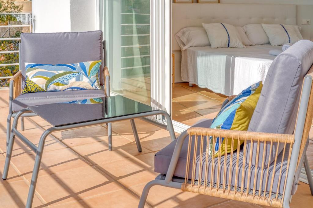 Posezení v ubytování Casa Suca