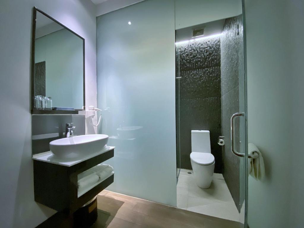 Bliss Hotel Singaporeにあるバスルーム