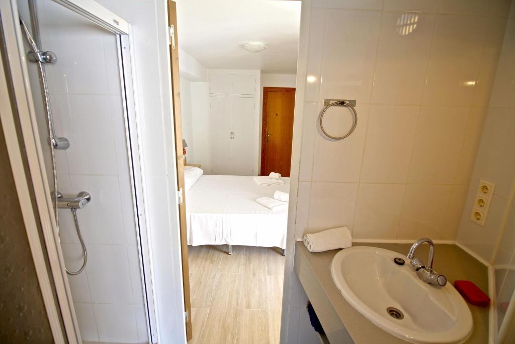 Kúpeľňa v ubytovaní Apartamento Benidorm II