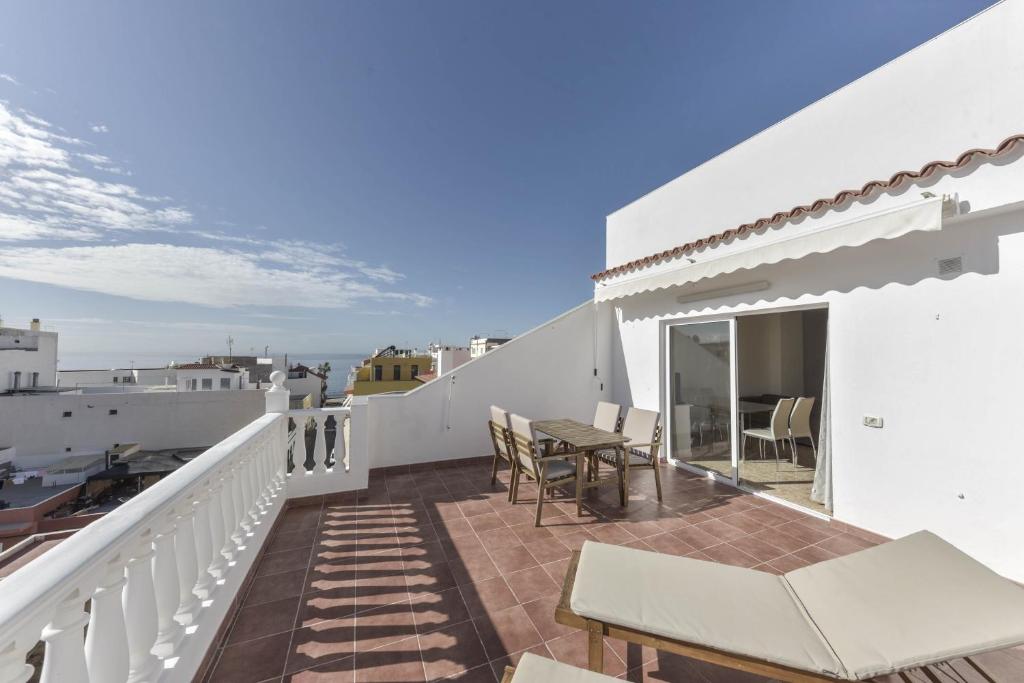 Μπαλκόνι ή βεράντα στο Apartamento Gaviota