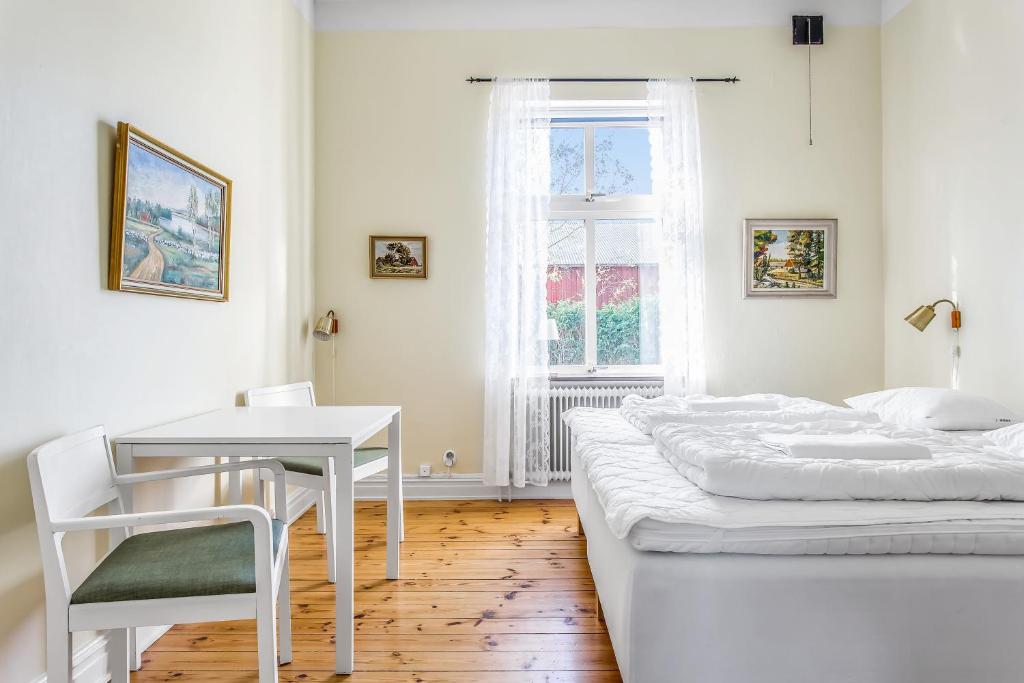 Posezení v ubytování Bläsinge Gård Kullabygden