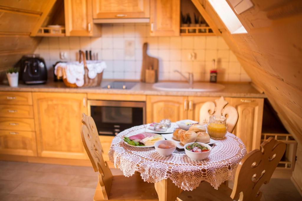 Jedlo v apartmáne alebo blízkom okolí