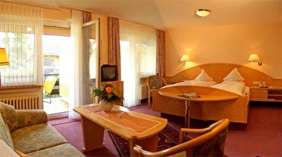 Posezení v ubytování Kurhotel Weber