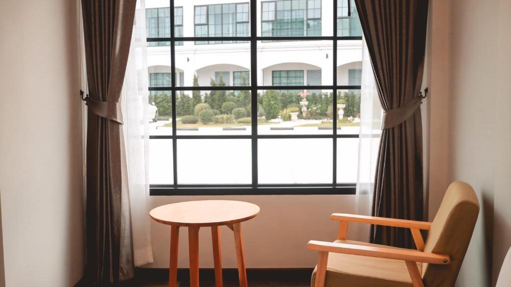 Posezení v ubytování Li CALLA Resort Trat