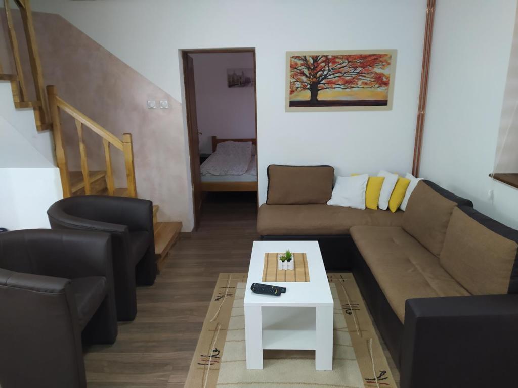Posezení v ubytování Vila Žubor