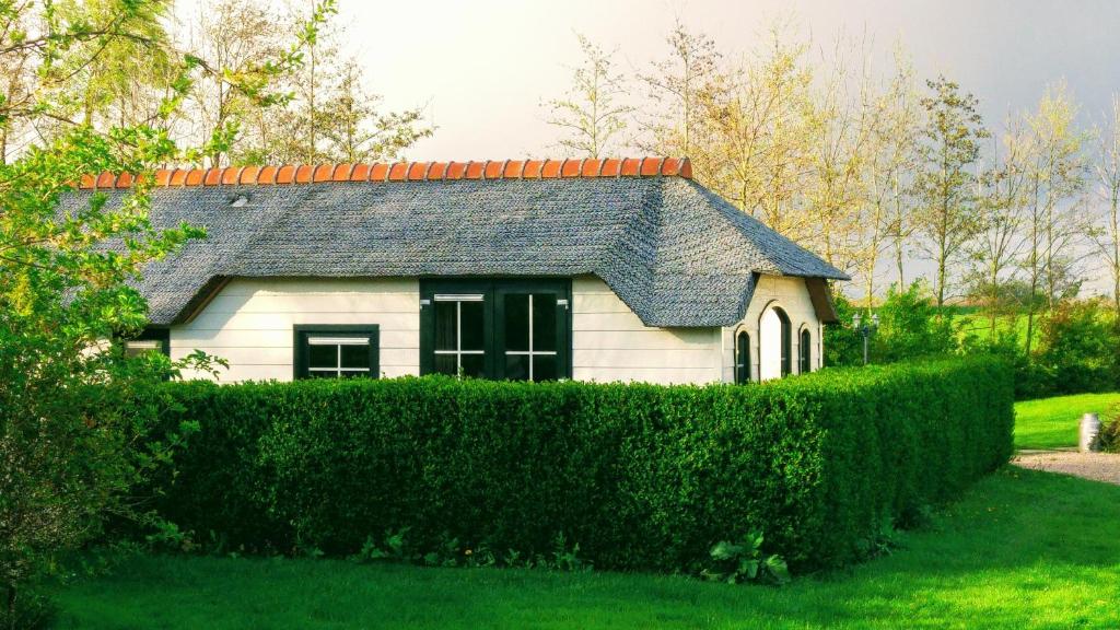 Κήπος έξω από το Mariahoeve-Logies #Polderhuisje