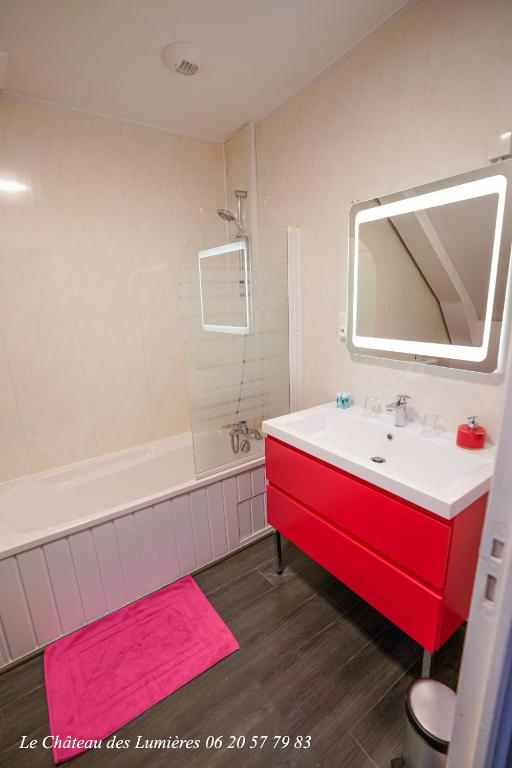 Le Château des Lumières de la Baie de Somme Chambre D'hôtes de Charme - Doppelzimmer