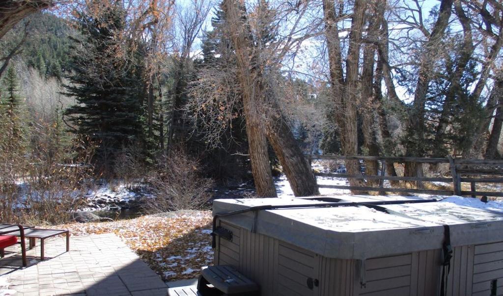 Το Rainbow Riverhouse τον χειμώνα