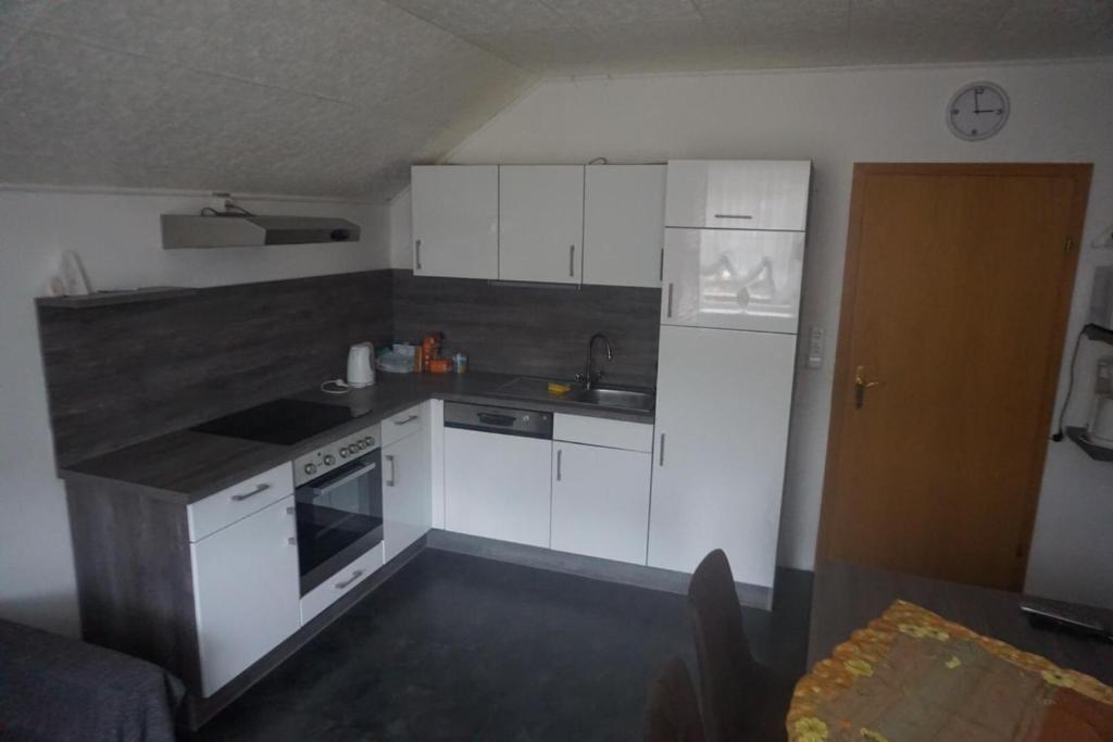 Kuchyň nebo kuchyňský kout v ubytování Haus Barbara Stangl 2