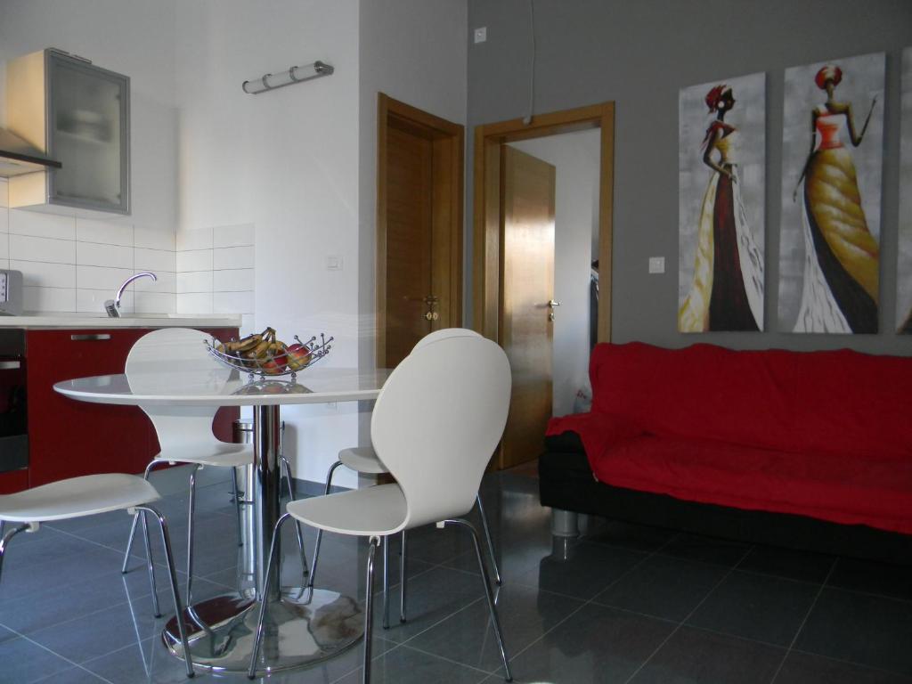 Posezení v ubytování Apartments Lorenco