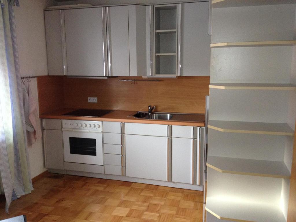 Kuchyň nebo kuchyňský kout v ubytování Gästehaus Stapf