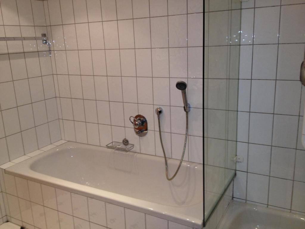 Koupelna v ubytování Gästehaus Stapf