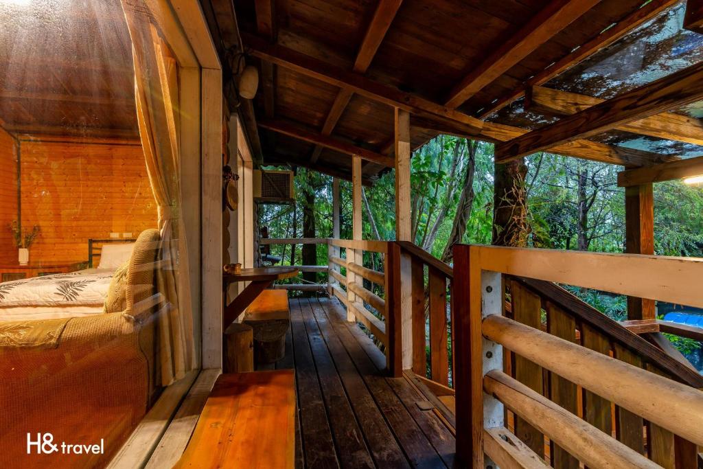 Postel nebo postele na pokoji v ubytování Water Villa