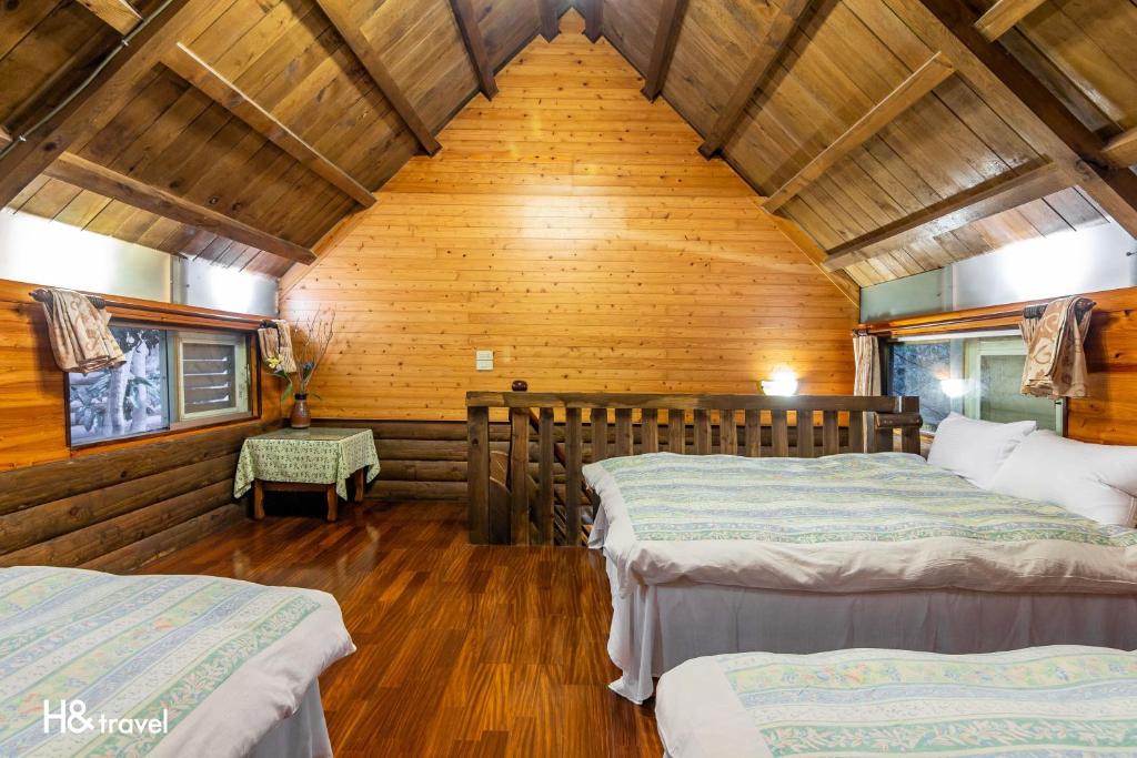 Postel nebo postele na pokoji v ubytování Water Villa