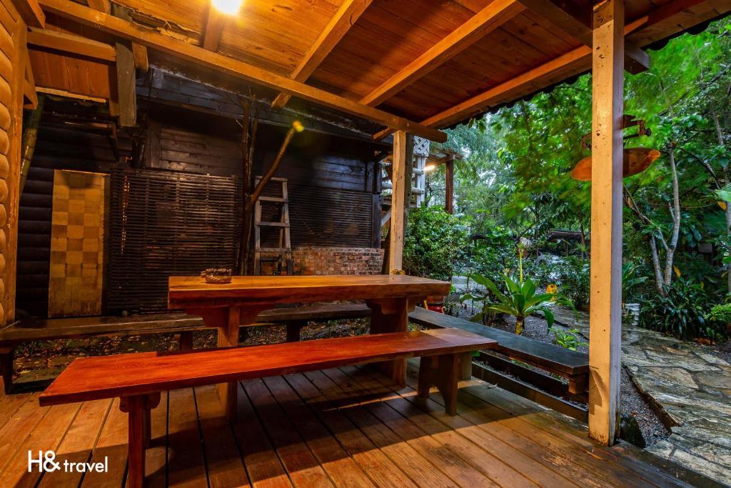 Zahrada ubytování Water Villa