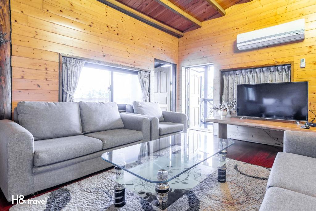TV a/nebo společenská místnost v ubytování Water Villa