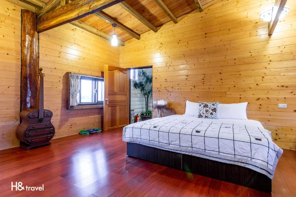 Postel nebo postele na pokoji v ubytování Water Villa