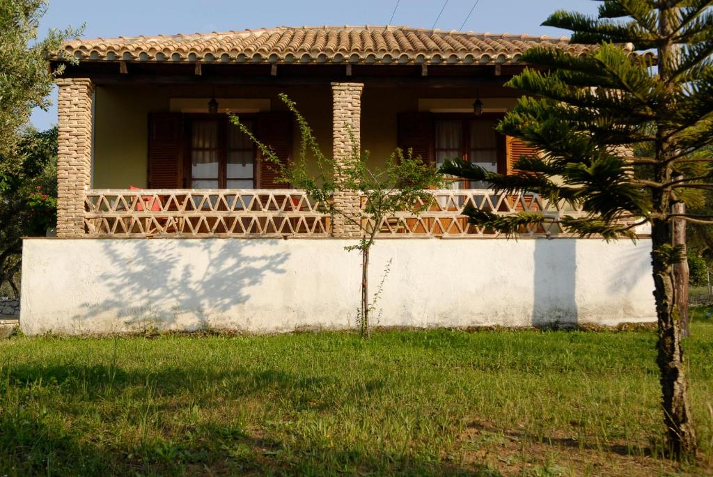 Zahrada ubytování Lithies Farm Houses