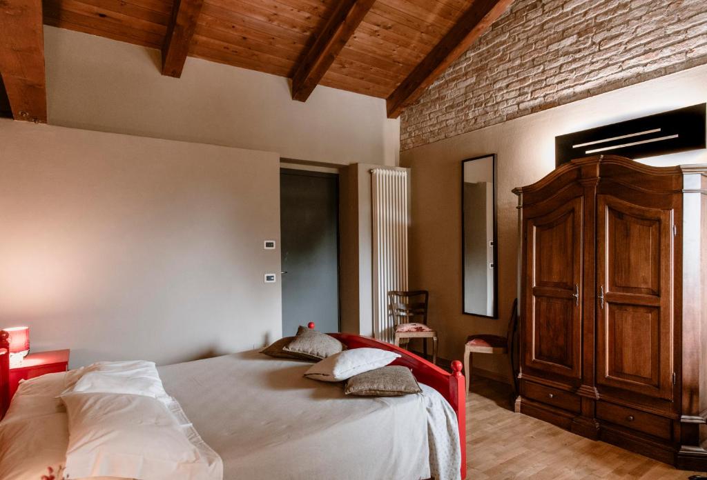 Postel nebo postele na pokoji v ubytování Casa Baricalino
