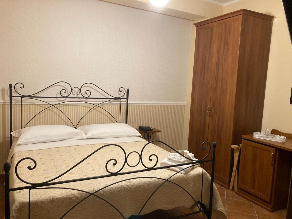 Posteľ alebo postele v izbe v ubytovaní AGRITURISMO Da Baffone