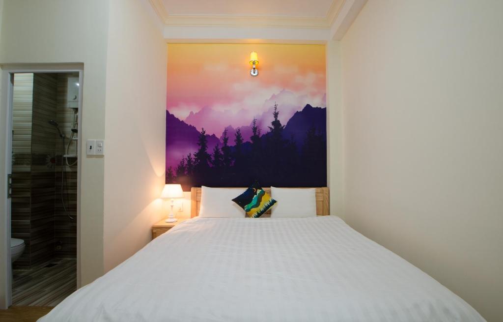 Moc Thach Hostel Dalat客房内的一张或多张床位