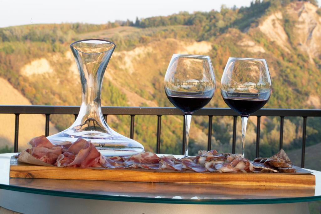 Nápoje v ubytování Agriturismo Torre del Marino