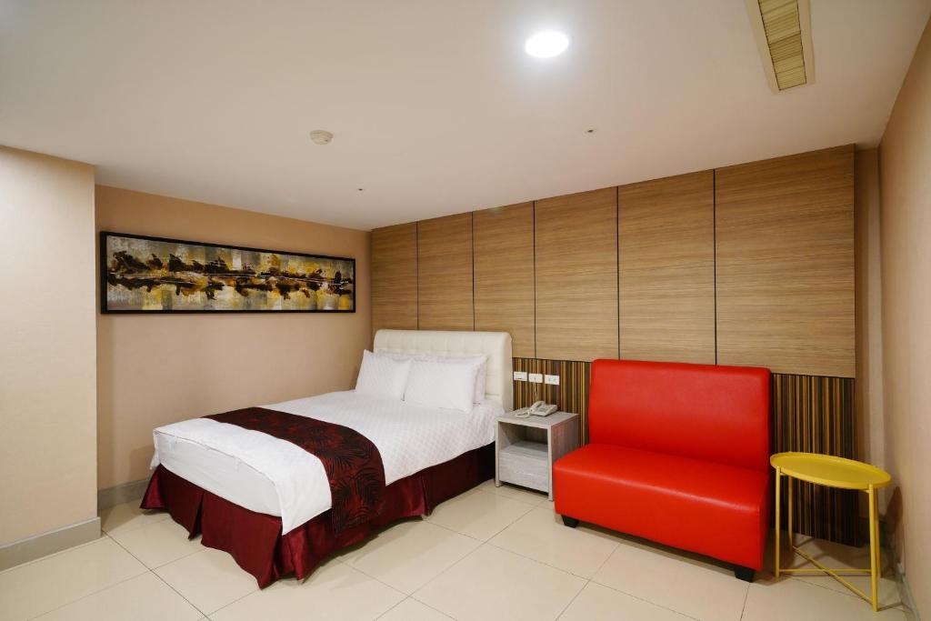 Postel nebo postele na pokoji v ubytování Sa-Yo Hotel - Pier 2