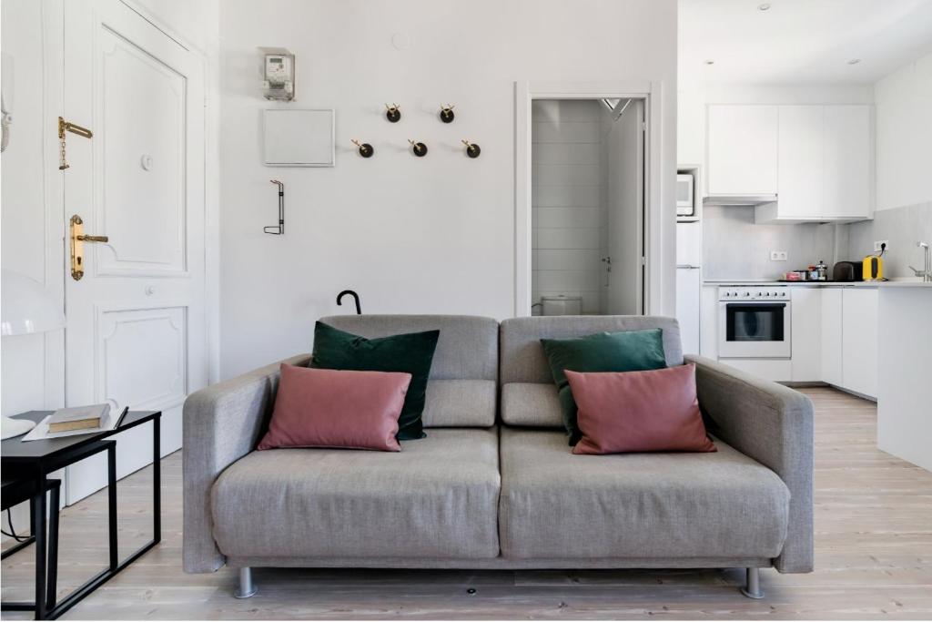 Kuchyň nebo kuchyňský kout v ubytování Apartamento Ecléctico en el centro de la ciudadAC