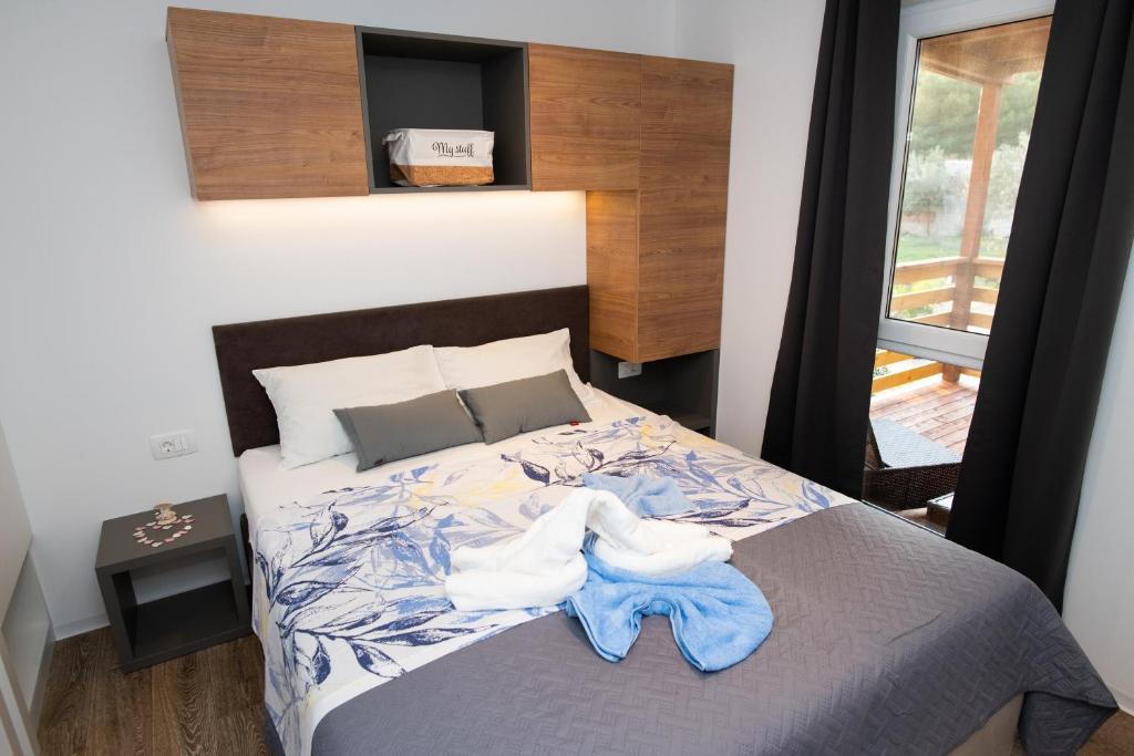 Postel nebo postele na pokoji v ubytování Authentic Camping Dalmatia