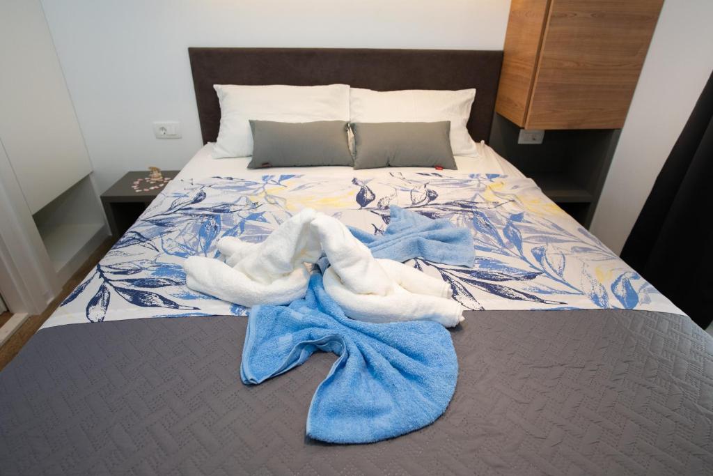 Postel nebo postele na pokoji v ubytování Authentic Camping Dalmatia