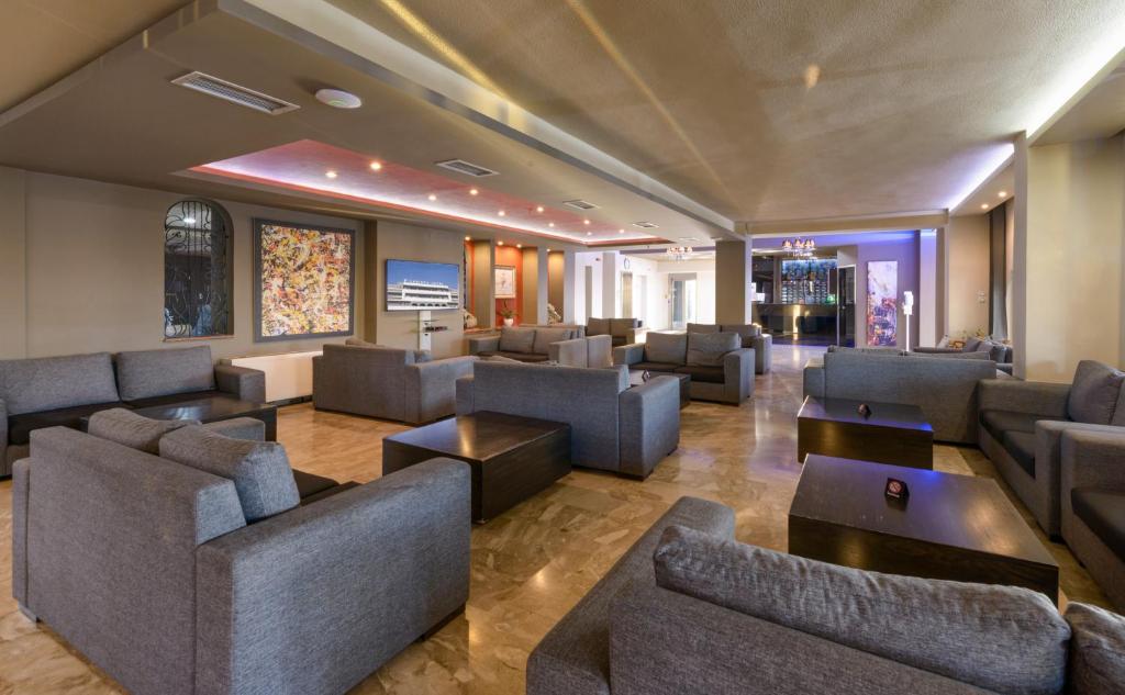 Posezení v ubytování Vanisko Hotel