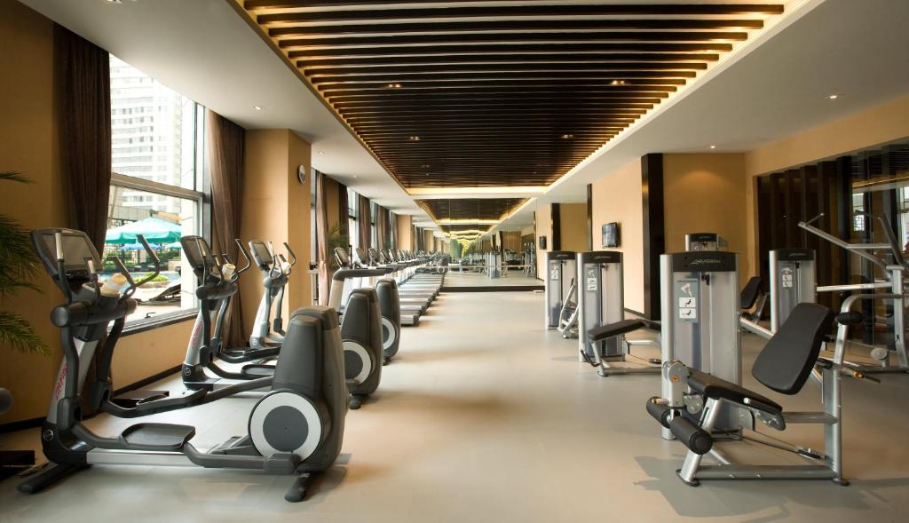 Fitness centrum a/nebo fitness zařízení v ubytování InterContinental Foshan by IHG