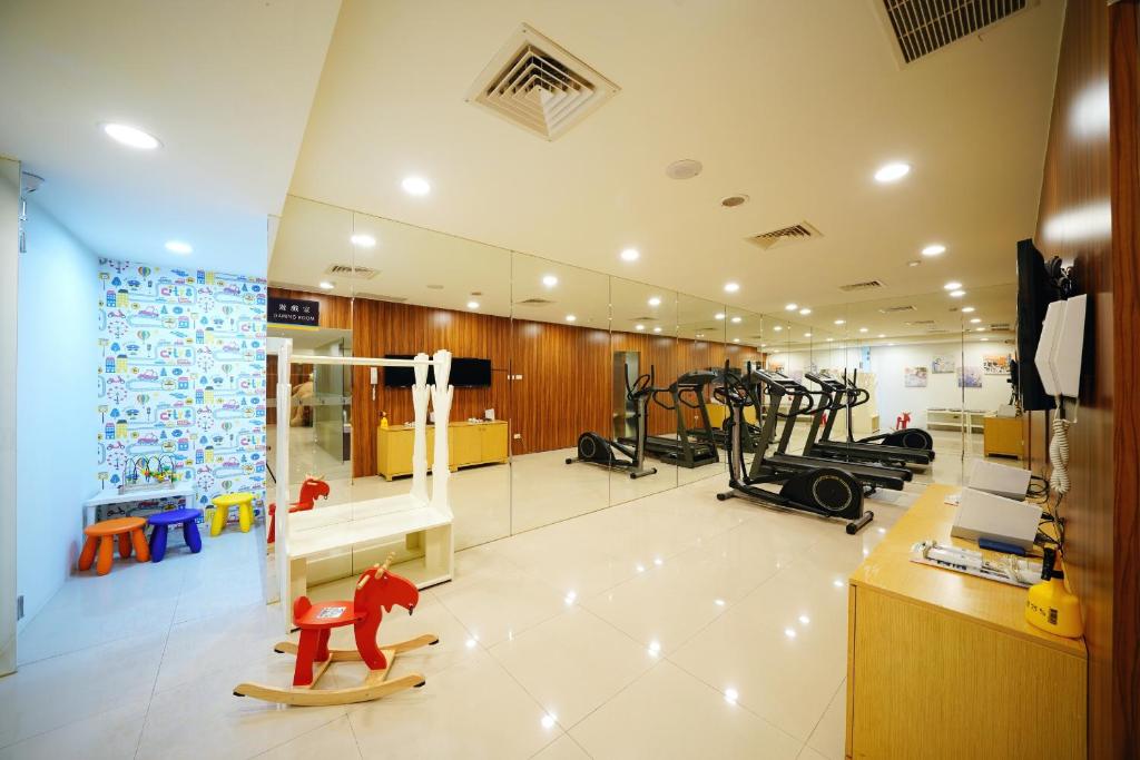 Fitness centrum a/nebo fitness zařízení v ubytování Sa-Yo Hotel - Pier 2