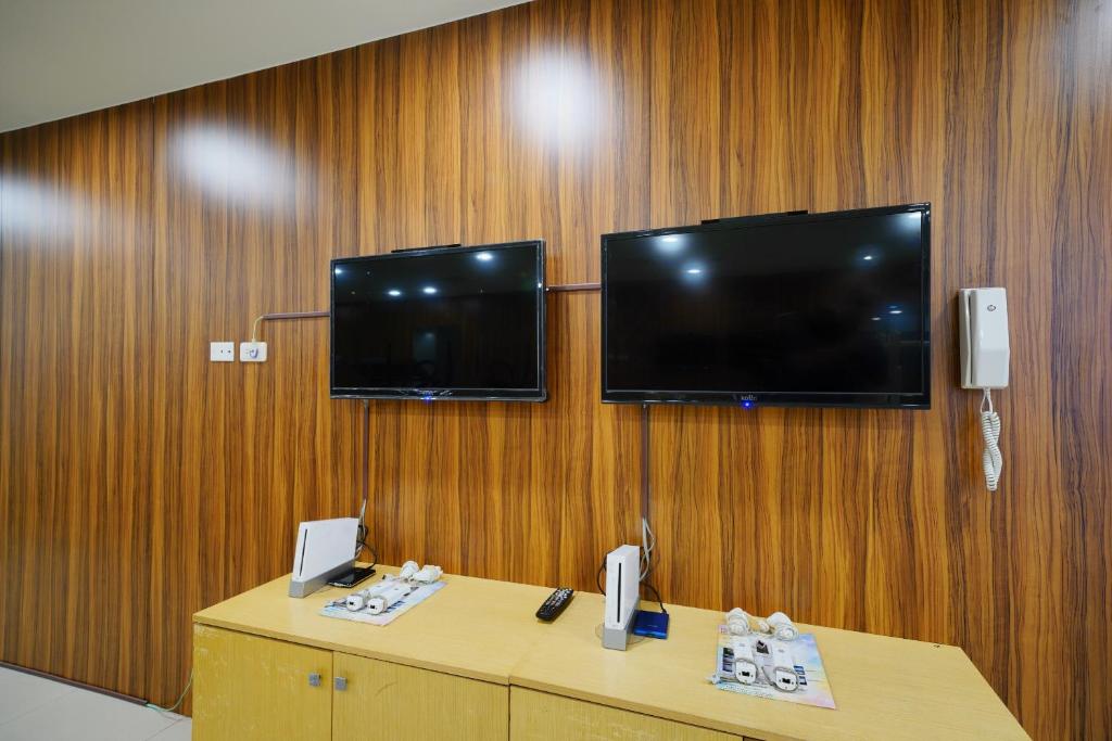 TV a/nebo společenská místnost v ubytování Sa-Yo Hotel - Pier 2