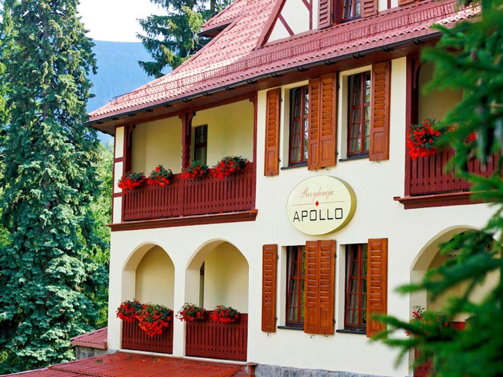 Budova, kde se bed and breakfast nachází