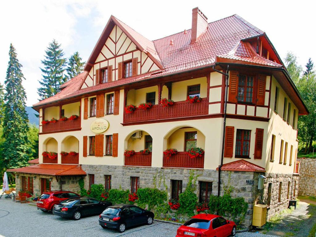 Budova, kde se bed and breakfast nachází