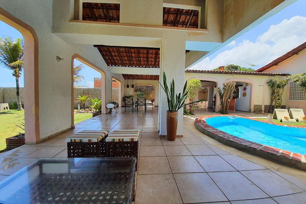 Casa para 18 pessoas frente mar na Praia de Tabuba por Carpediem