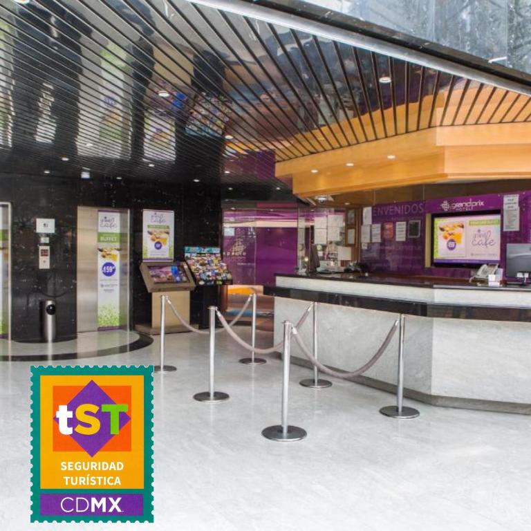 Certifikát, hodnocení, plakát nebo jiný dokument vystavený v ubytování WeEnjoy Hotels Grand Prix Aeropuerto CDMX