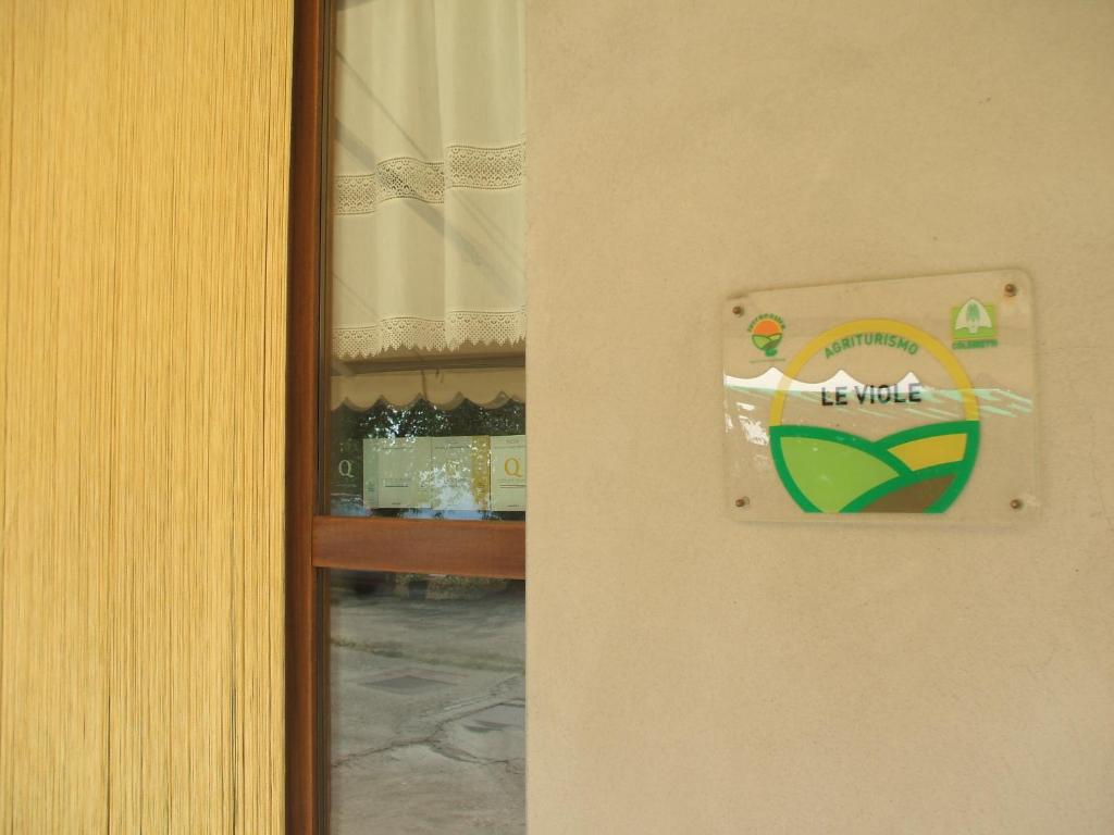 Certifikát, hodnocení, plakát nebo jiný dokument vystavený v ubytování Agriturismo Le Viole