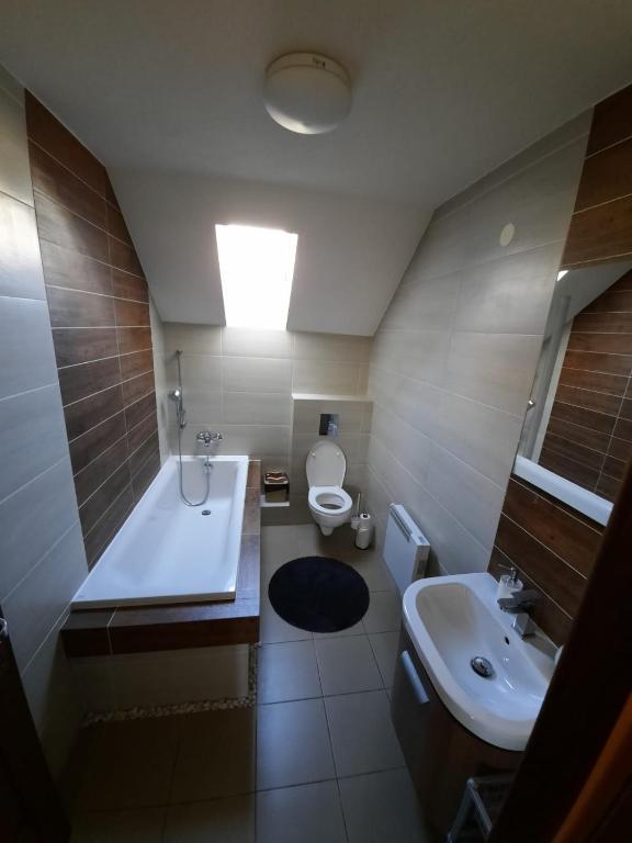 Koupelna v ubytování Apartmany Star