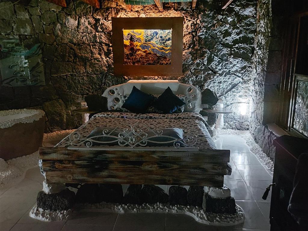 Posezení v ubytování ALOELUX VILLA ! - Private Villa with Jacuzzi, cinema ,massage ,wonderful view, art desing villa