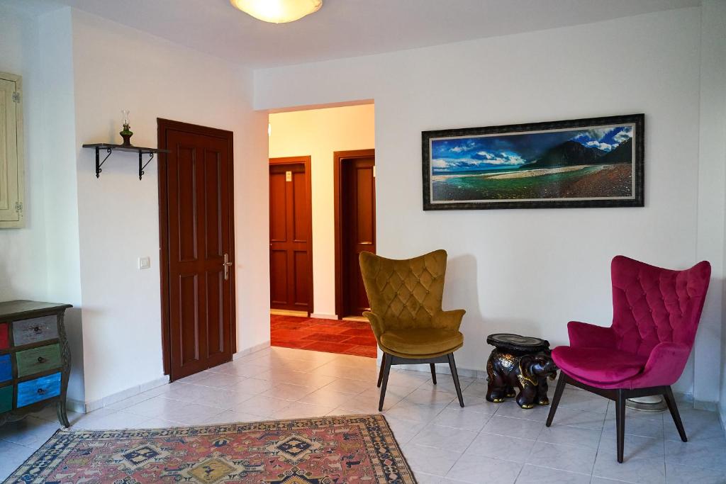 Posezení v ubytování Aida Hotel