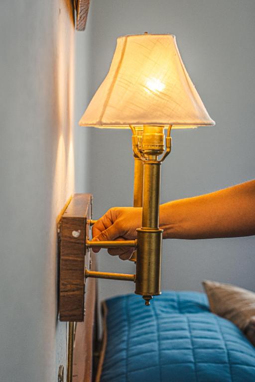 Postel nebo postele na pokoji v ubytování Hotel Palacio