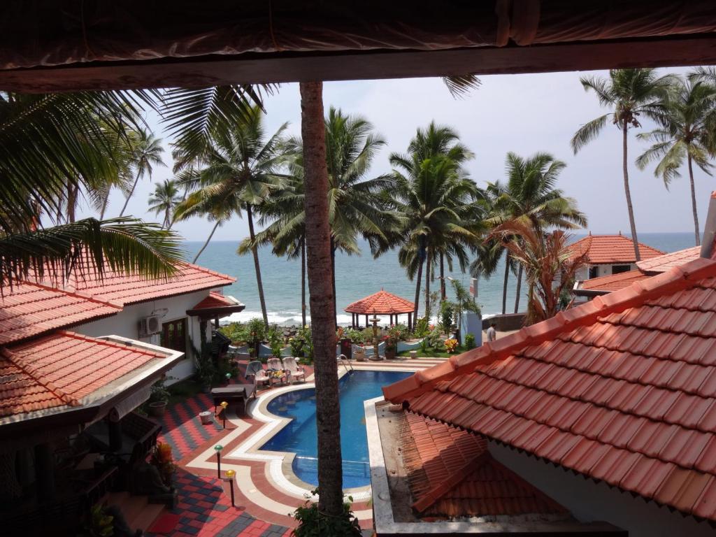 Bazén v ubytování Samsara Harmony Beach Resort nebo v jeho okolí