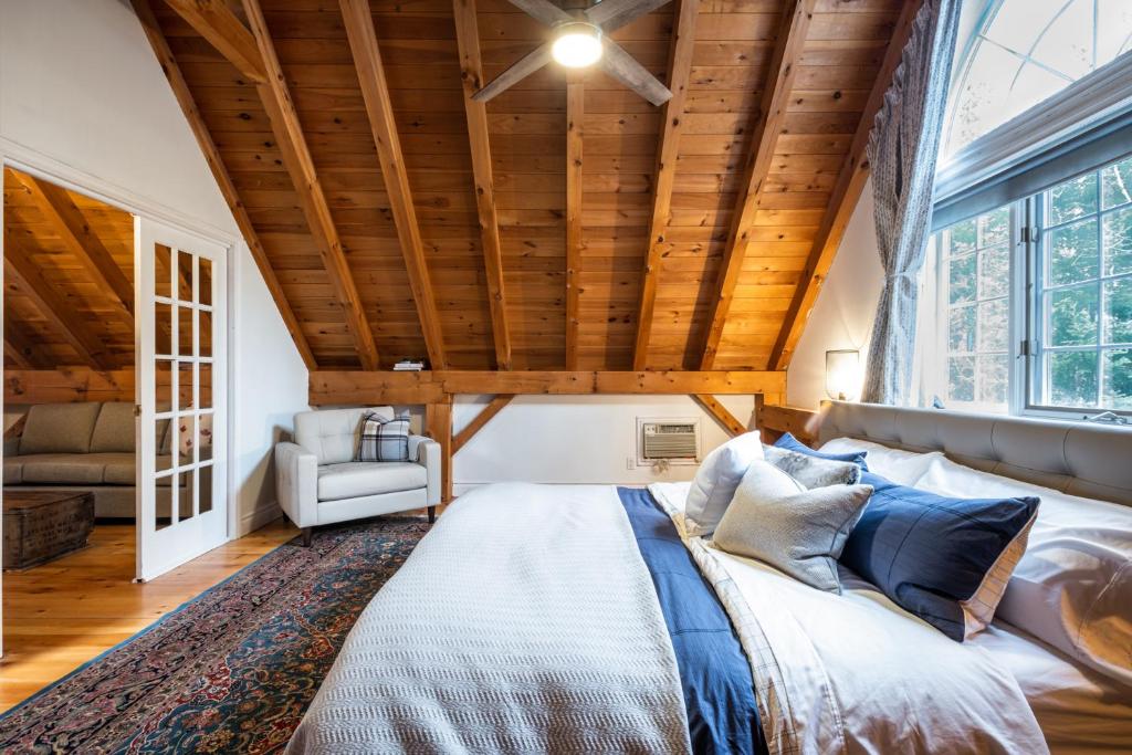 Postel nebo postele na pokoji v ubytování Maison Napoléon B&B