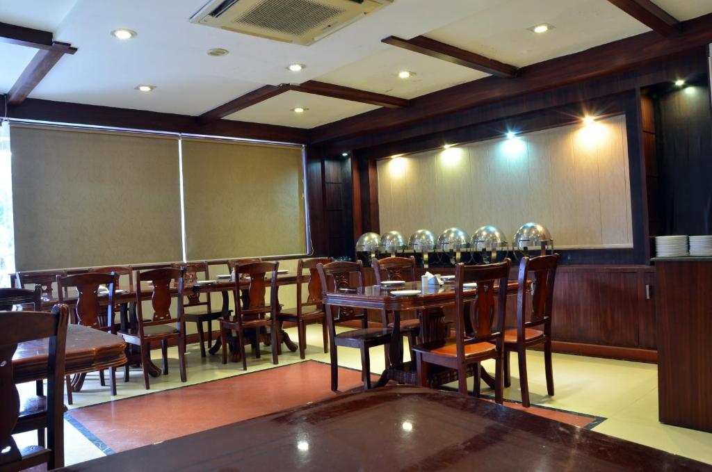 Restaurace v ubytování Hotel Bhoomivilas