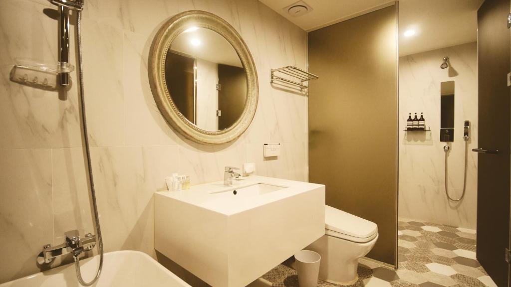 Koupelna v ubytování Londoner Hotel Gwangan