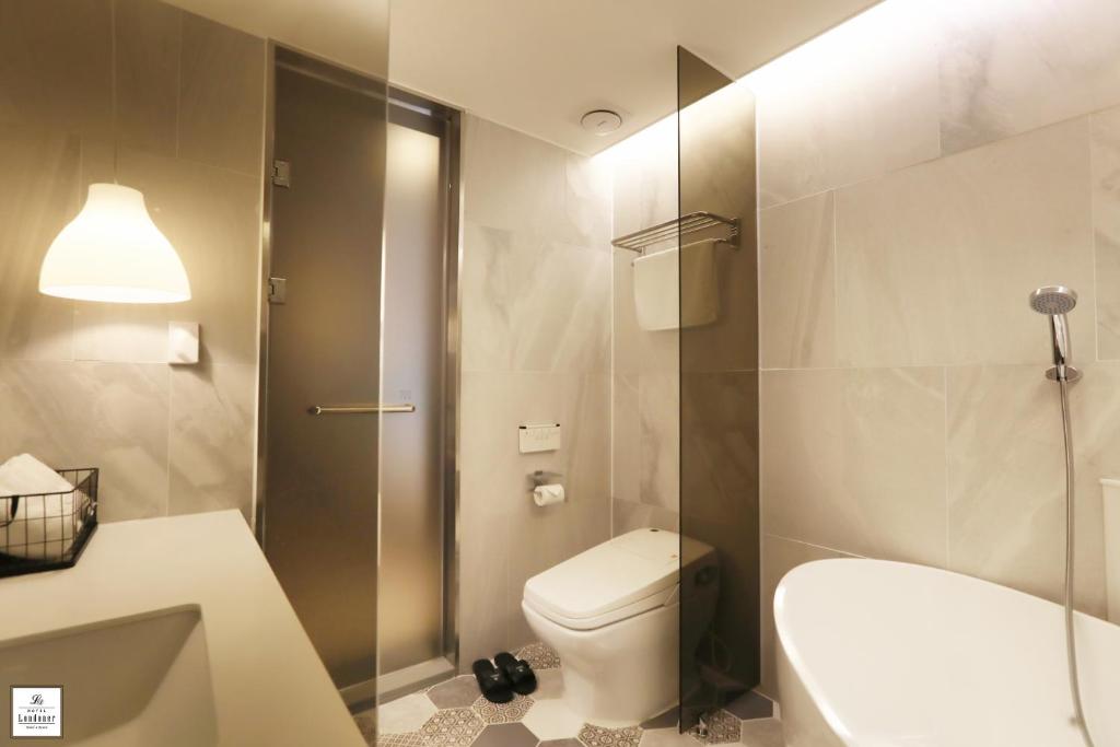 Koupelna v ubytování Londoner Hotel Gwangan
