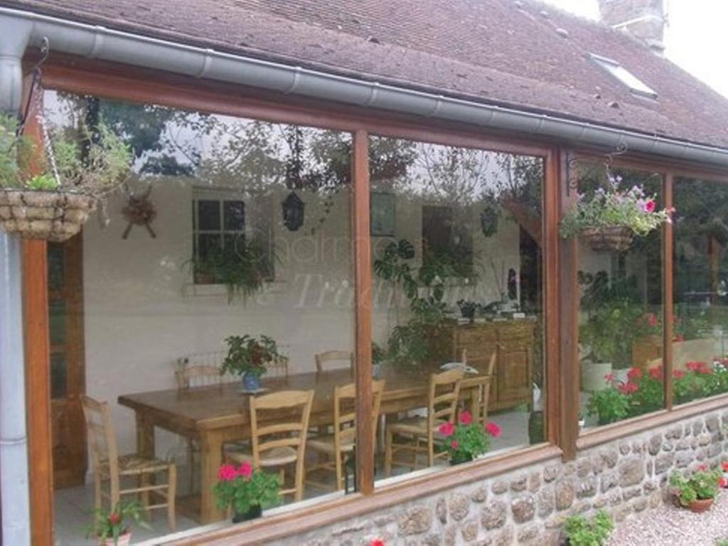Zahrada ubytování Le Mont Roti Chambres d’Hôtes