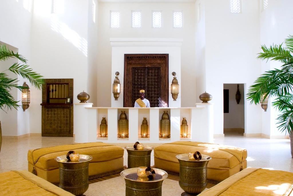 Zona de estar de Baraza Resort and Spa Zanzibar
